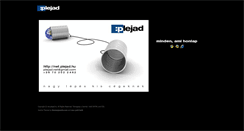Desktop Screenshot of net.plejad.hu