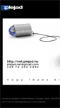 Mobile Screenshot of net.plejad.hu